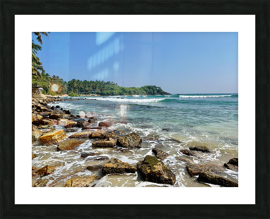 Hiriketiya Beach Sri Lanka Picture Frame print