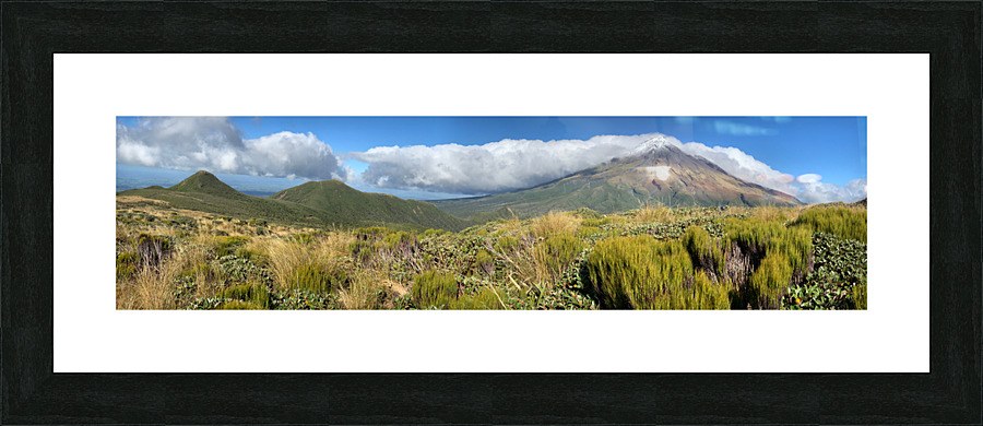 Mount Taranaki New Zealand 3 Picture Frame print
