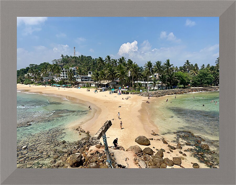View From Parrot Rock Sri Lanka Picture Frame print