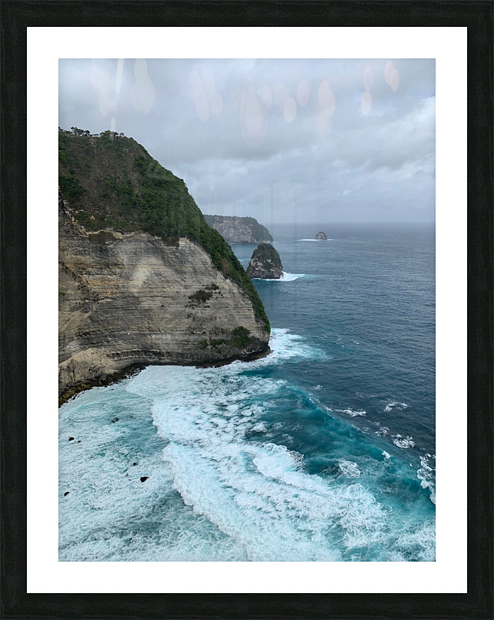 The Cliff 2 Picture Frame print