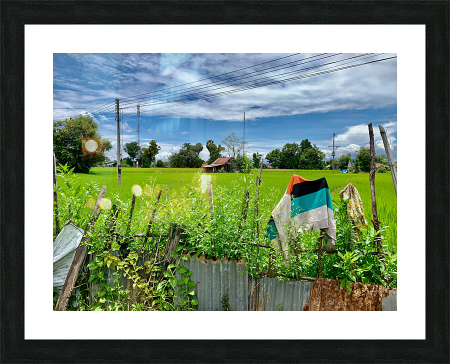 Village House Picture Frame print