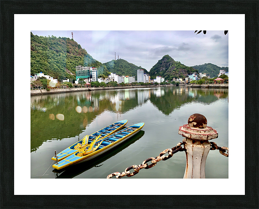 Cat Ba Lake Vietnam Picture Frame print