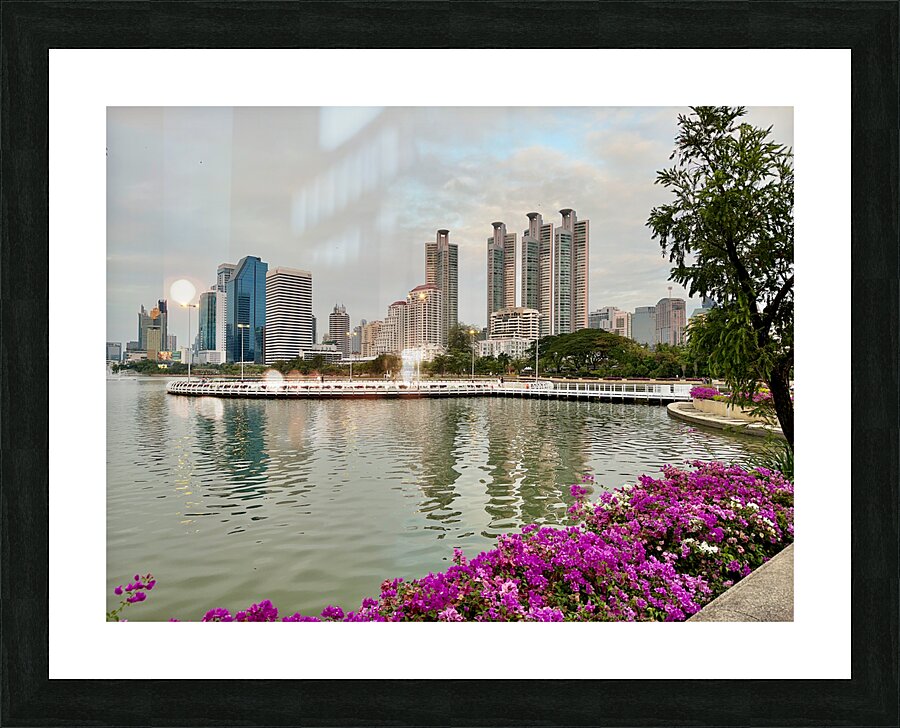 Benchakitti Park Bangkok Picture Frame print