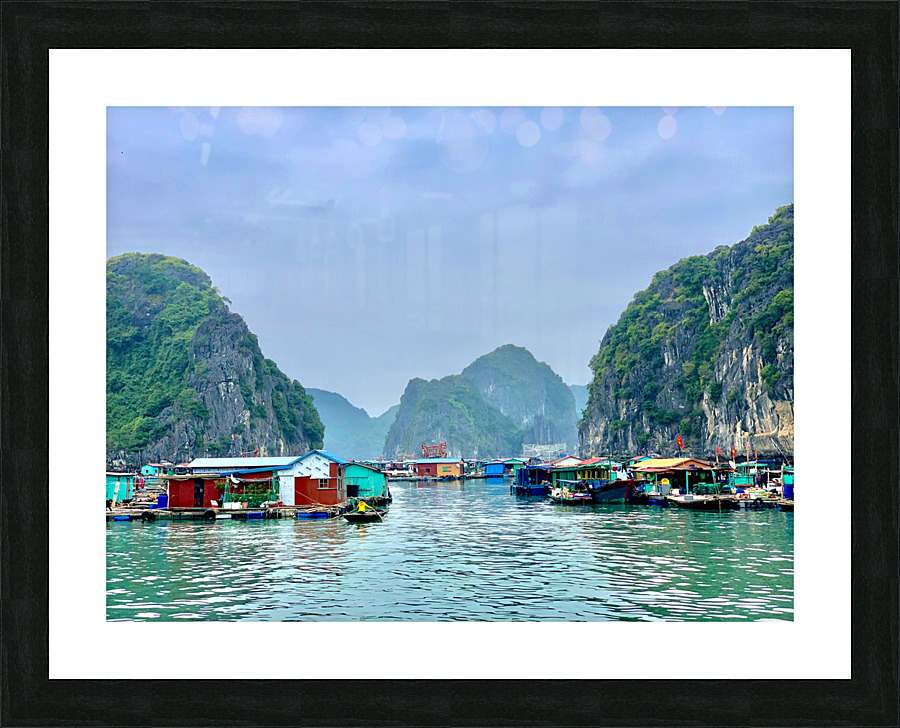 Around Cat Ba Island Vietnam 4 Picture Frame print