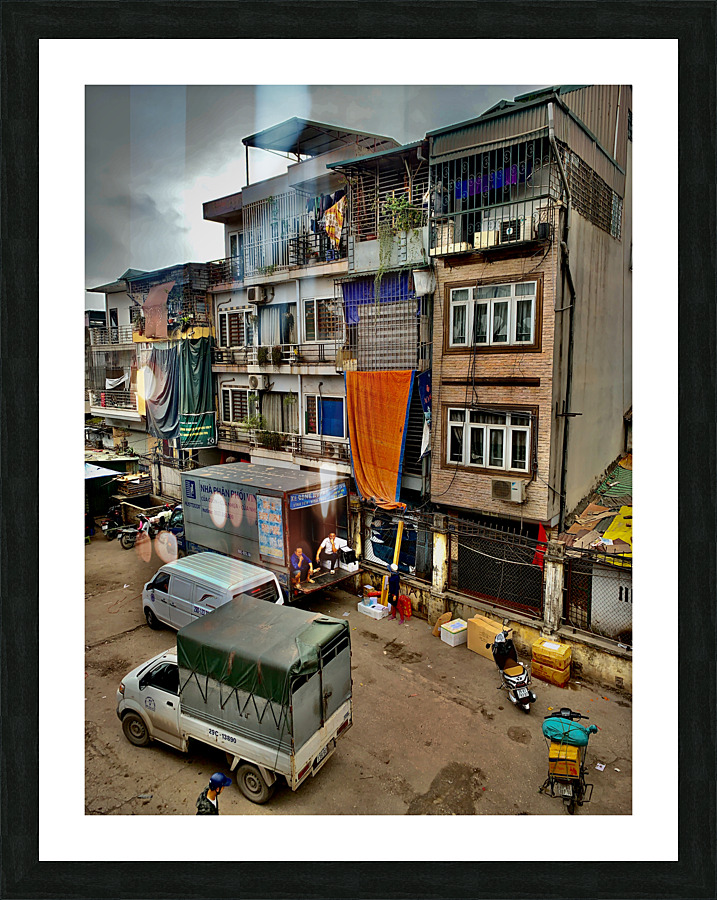 Vietnam Neighbourghood Picture Frame print