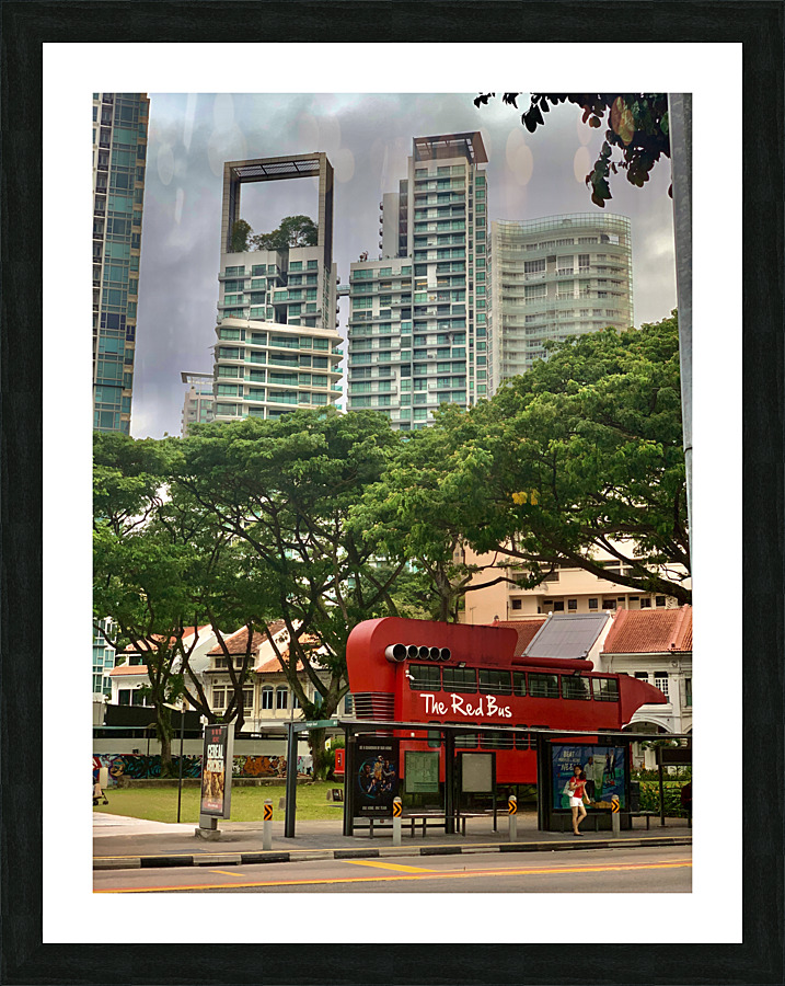 Around Singapore 2 Picture Frame print