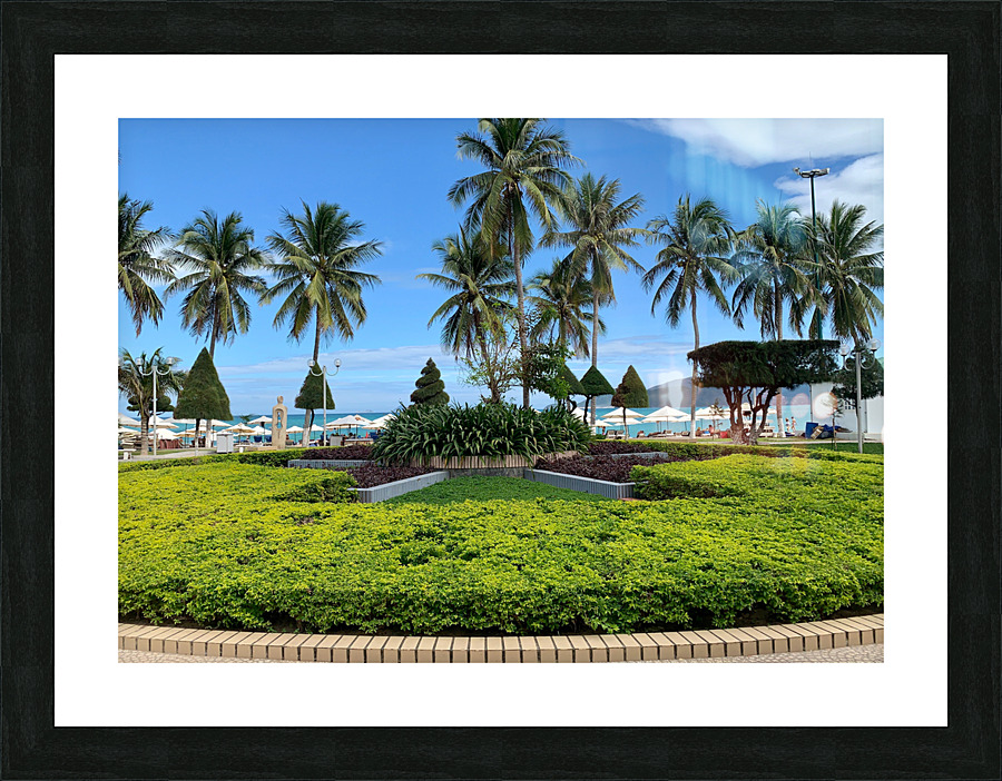 Amazing Beach Front Vietnam Picture Frame print