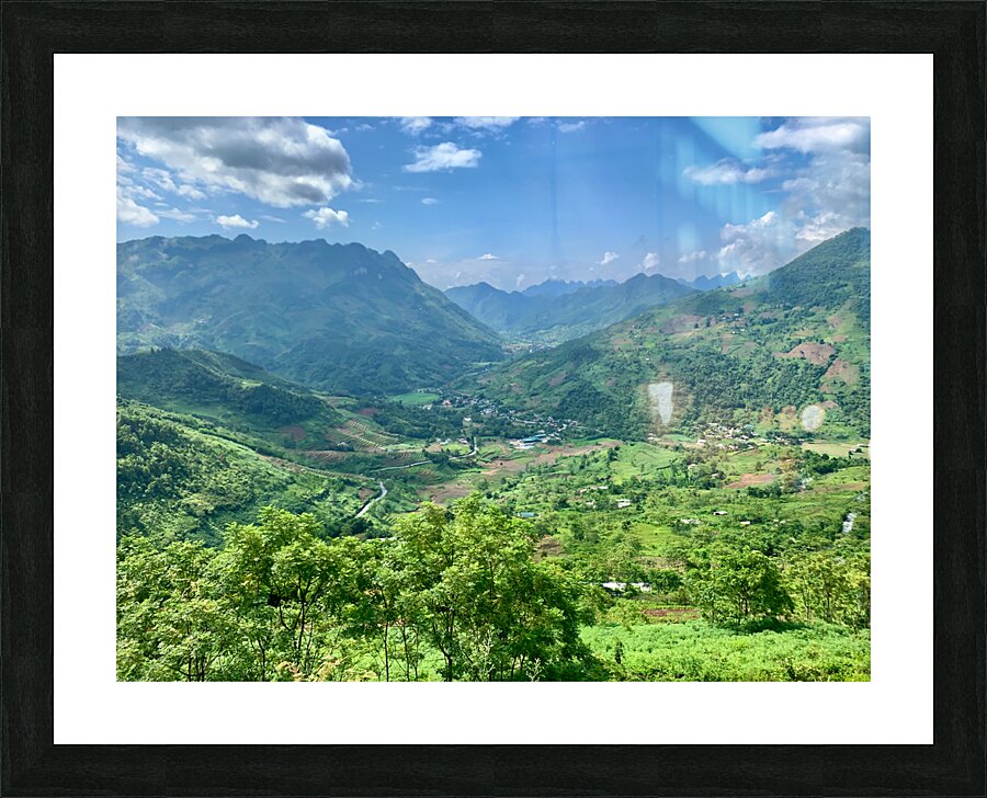 Along the Ha Giang Loop Picture Frame print