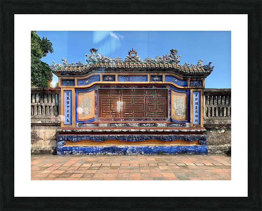 Imperial City Hue Vietnam 4 Picture Frame print