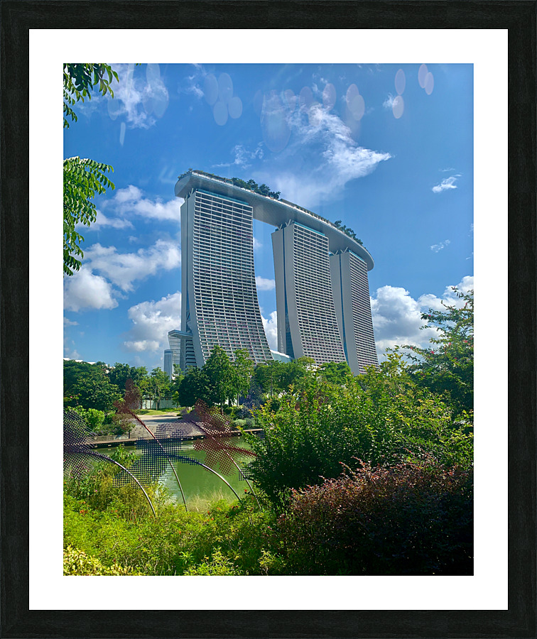 Marina Bay Sands Singapore Picture Frame print