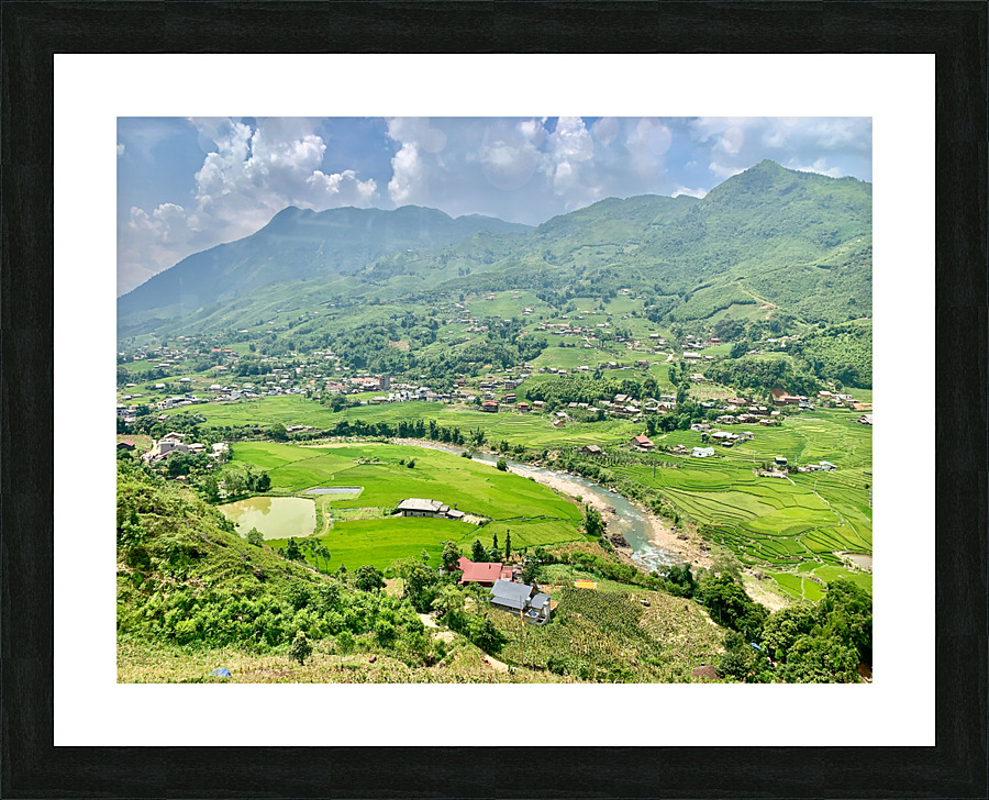 Rice Fields in Sapa 5 Picture Frame print
