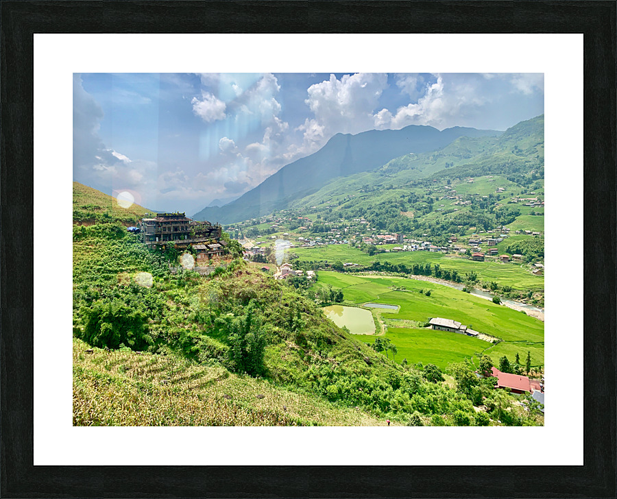 Rice Fields in Sapa 4 Picture Frame print