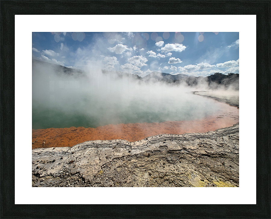 Wai O Tapu Thermal Wonderland 2 Picture Frame print