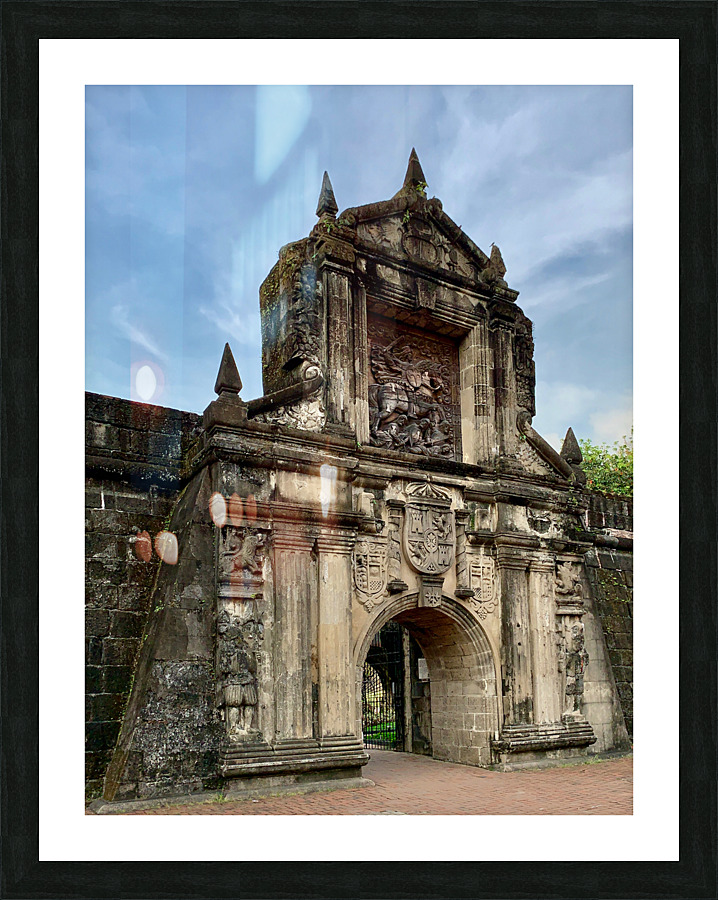 Fort Santiago Manila 1 Picture Frame print