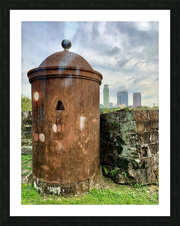 Manila Intramuros Picture Frame print