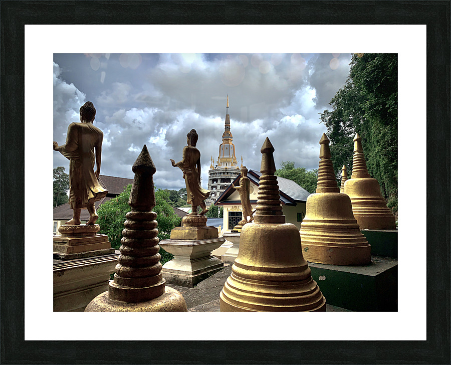 Tiger Cave Temple Krabi 2 Picture Frame print