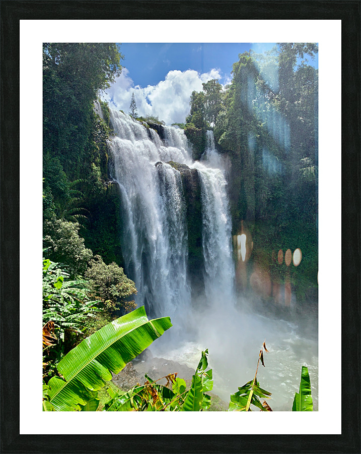 Tad Yuang Waterfalls Laos Impression et Cadre photo