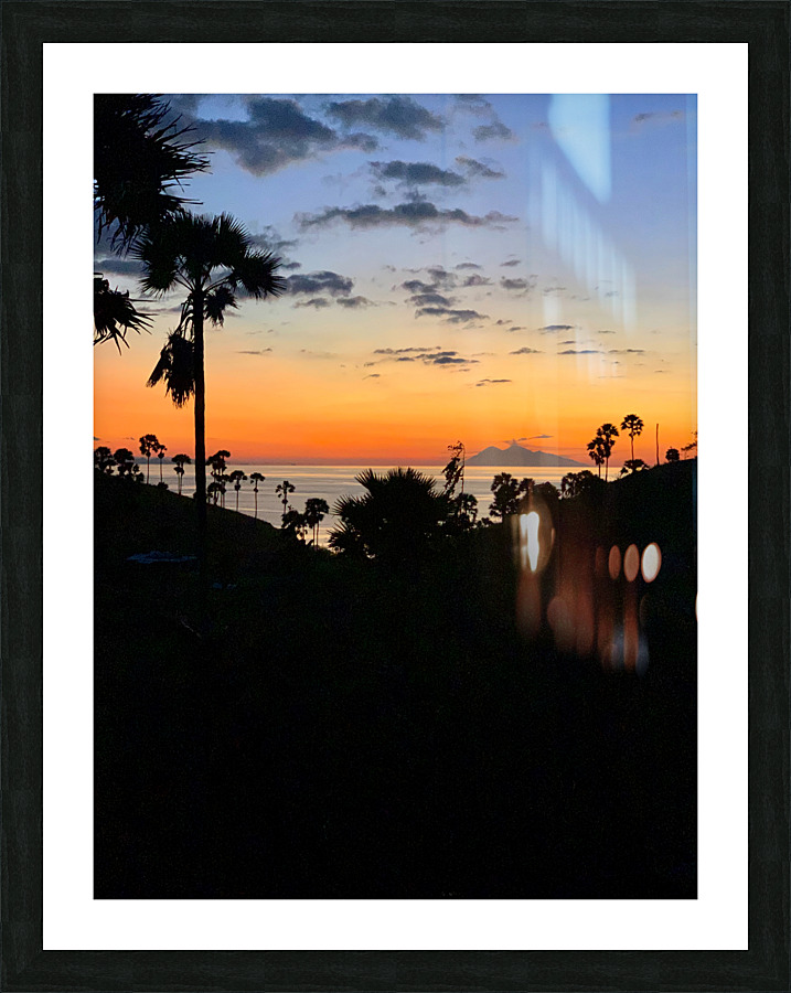 Sunset Over the Flores Sea Indonesia 1 Picture Frame print