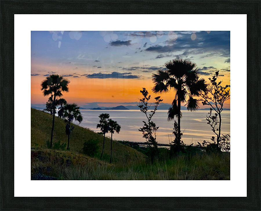 Sunset Over the Flores Sea Indonesia 6 Picture Frame print