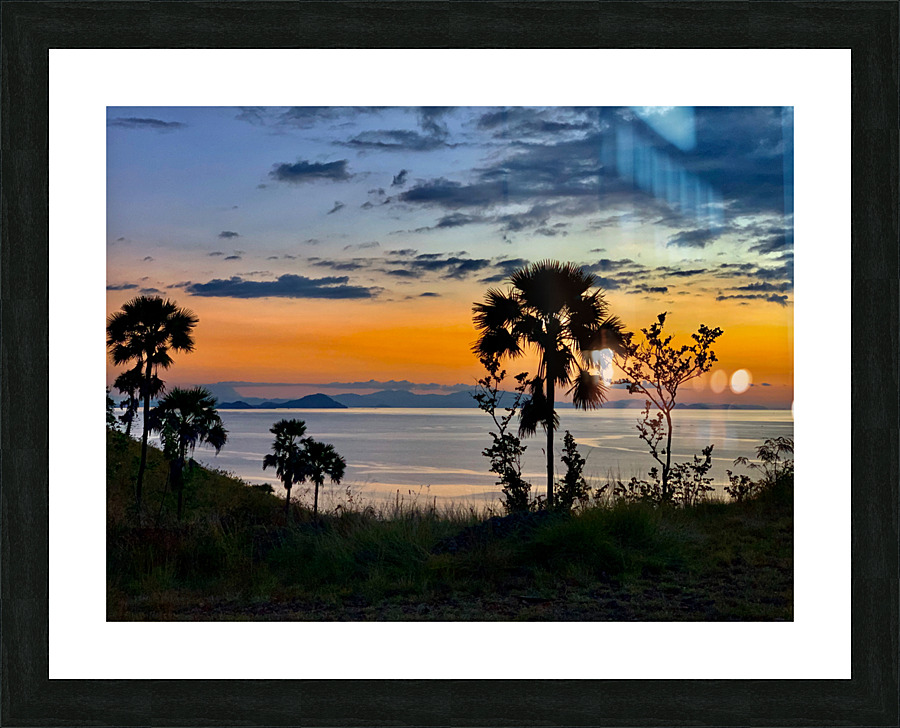 Sunset Over the Flores Sea Indonesia 5 Picture Frame print