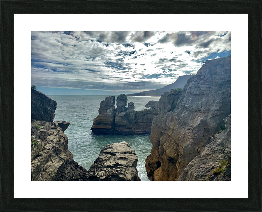 Punakaiki Pancake Rocks New Zealand 6 Picture Frame print