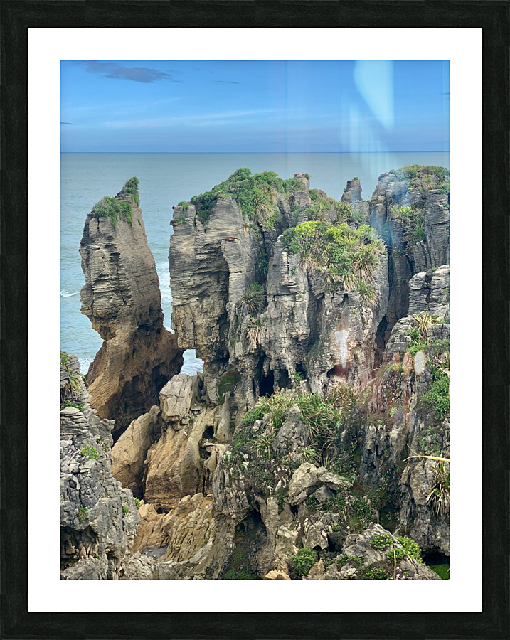 Punakaiki Pancake Rocks New Zealand 2 Picture Frame print