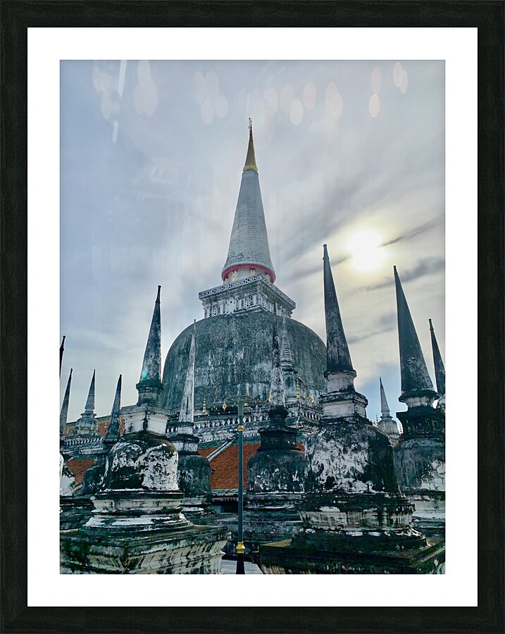 Wat Phra Mahathat Woramahawihan Temple Nakhon Si Thammarat Picture Frame print
