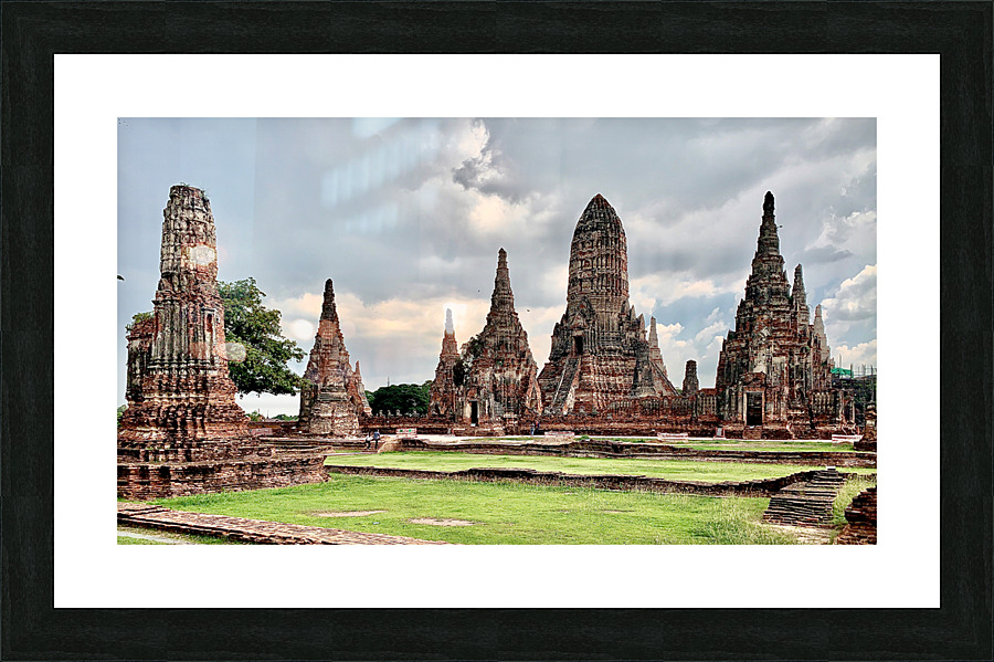 Ayutthaya Historical Park Temples 1 Picture Frame print