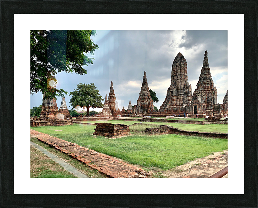 Ayutthaya Historical Park Temples 2 Picture Frame print
