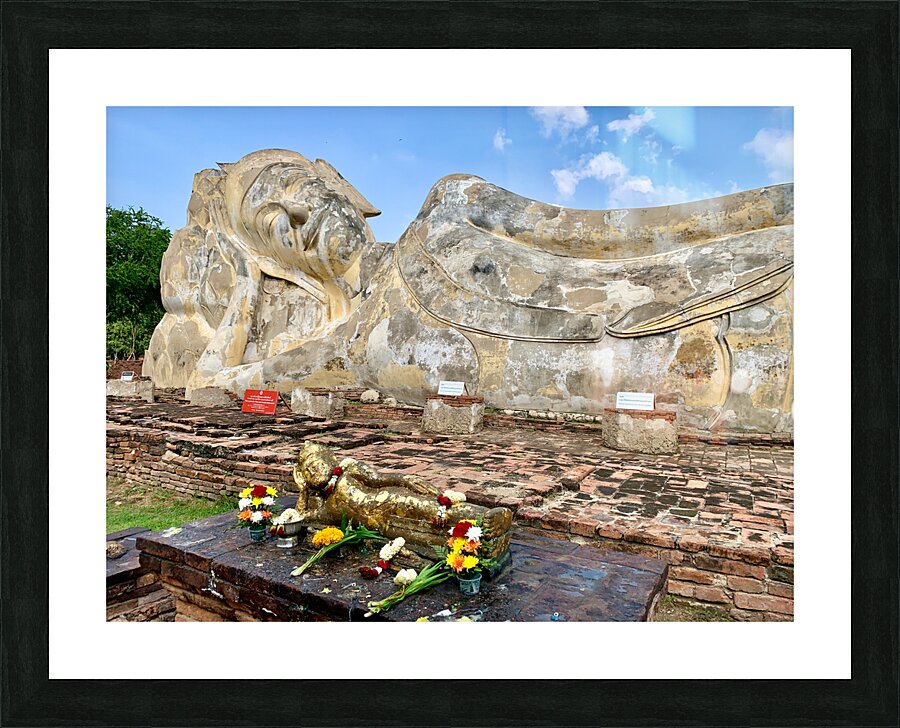 Ayutthaya Historical Park Temples 4 Picture Frame print