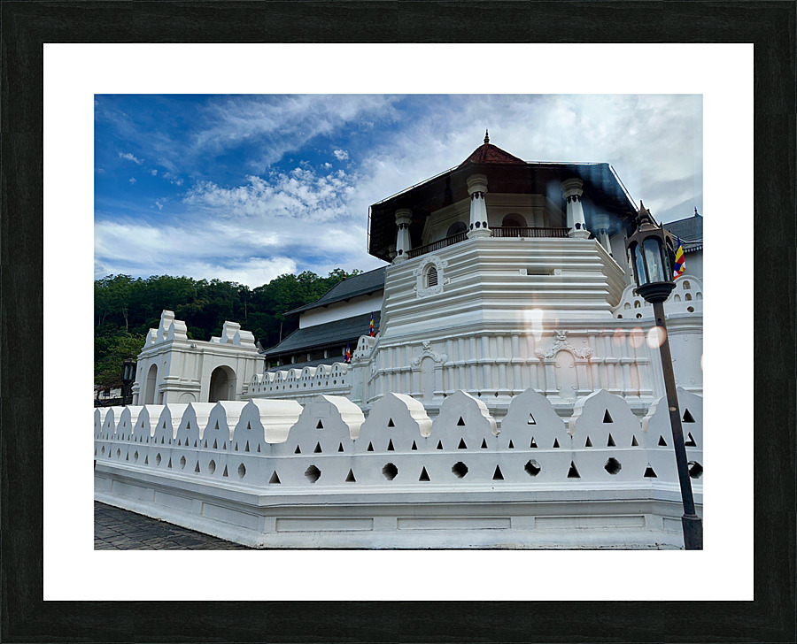 Sacred City of Kandy Sri Lanka Picture Frame print