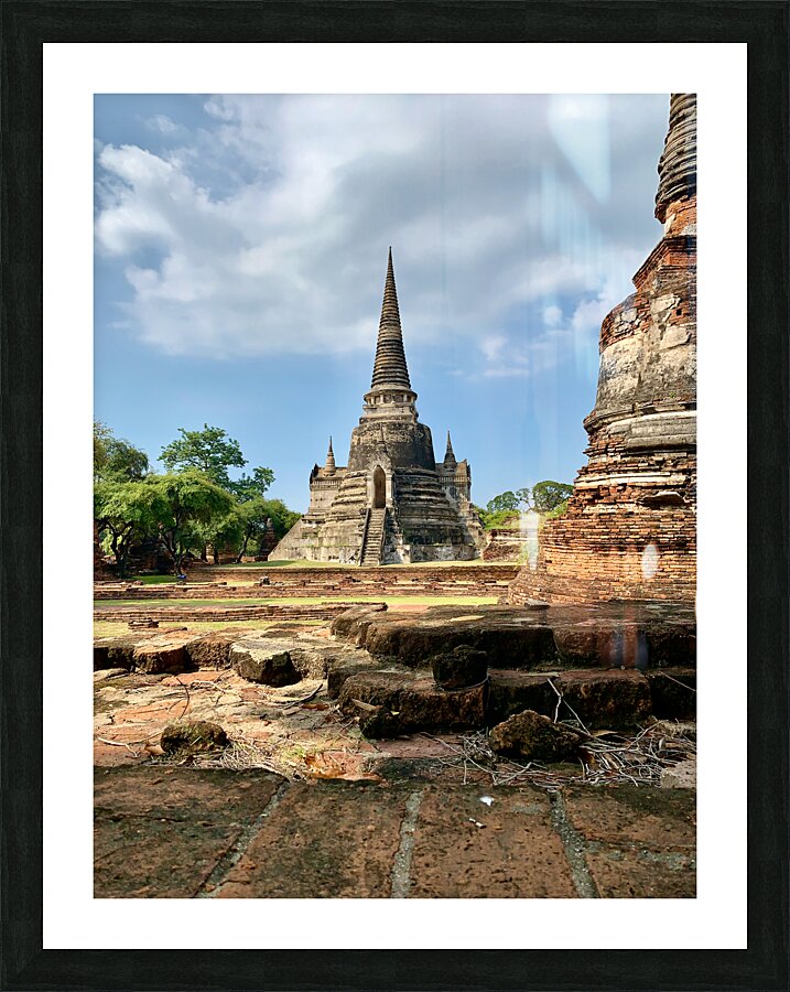 Ayutthaya Historical Park Temples 5 Picture Frame print