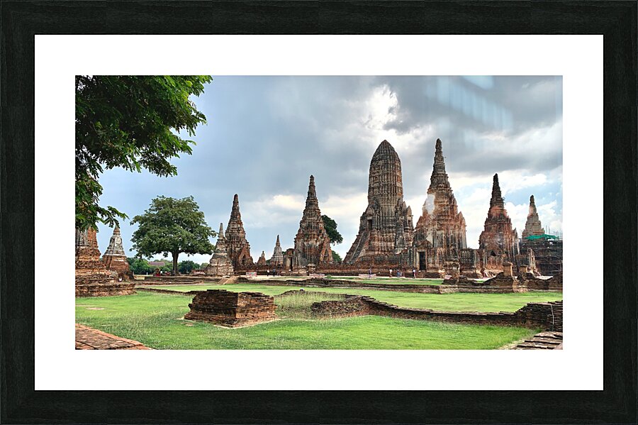 Ayutthaya Historical Park Temples 3 Picture Frame print