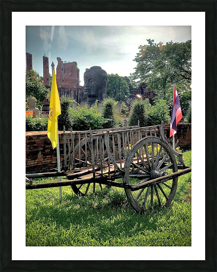 Ayutthaya Historical Park Temples 12 Picture Frame print