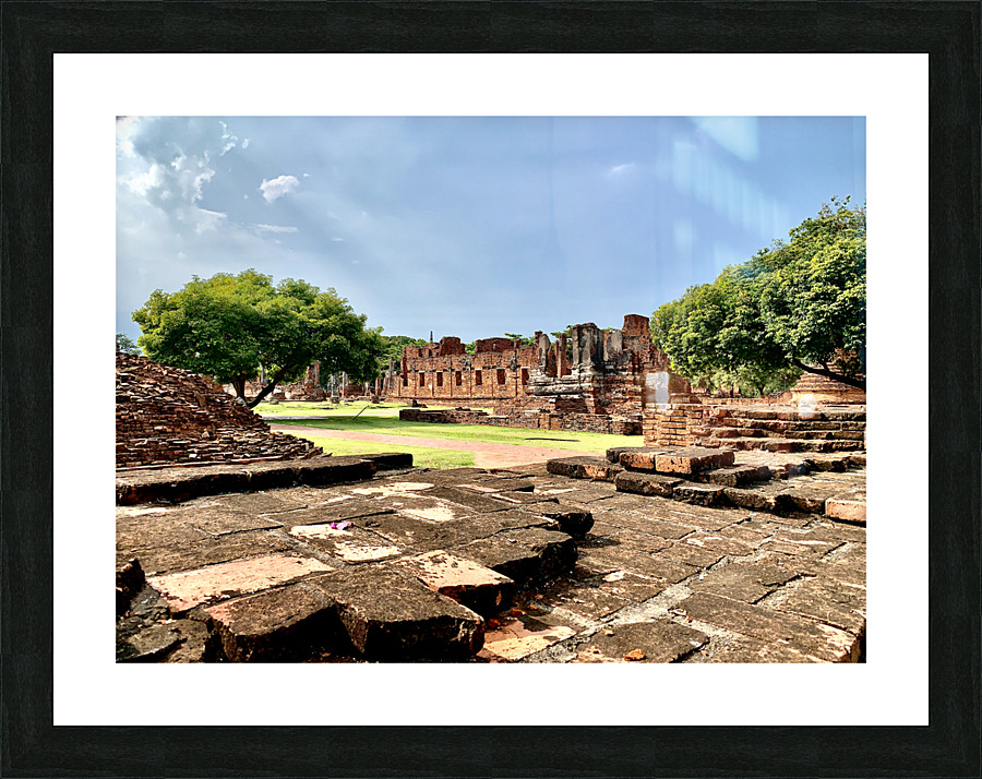 Ayutthaya Historical Park Temples 9 Impression et Cadre photo