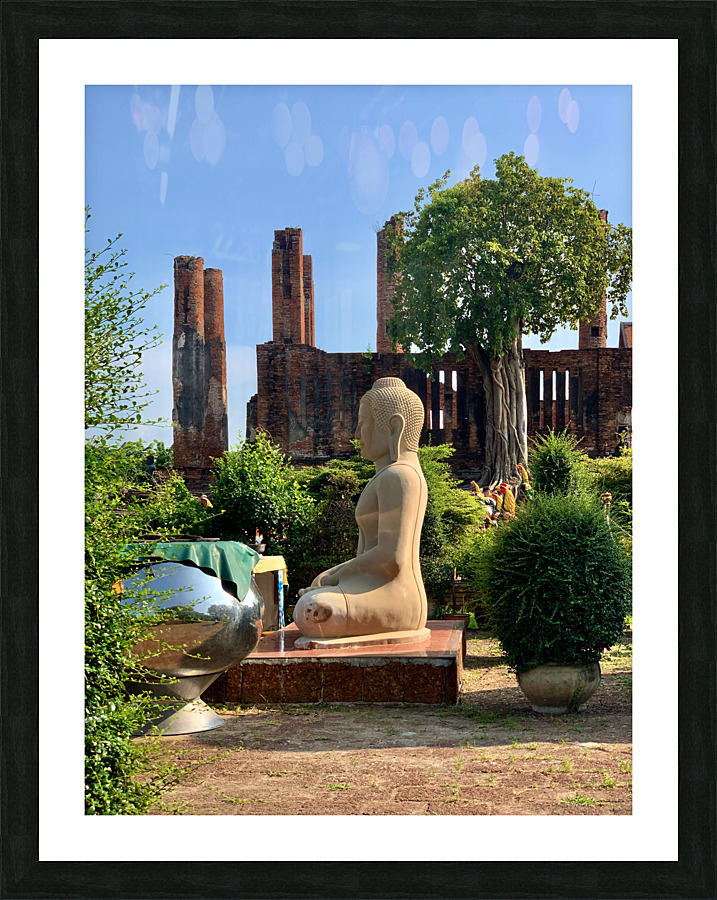Ayutthaya Historical Park Temples 13 Picture Frame print