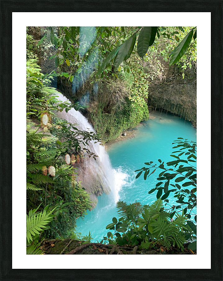 Kawasan Falls Philippines 1 Picture Frame print