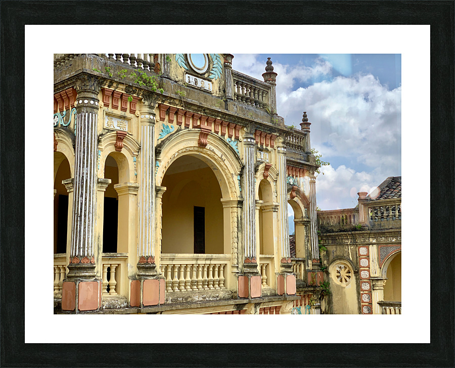 Bac Ha Palace Vietnam Picture Frame print