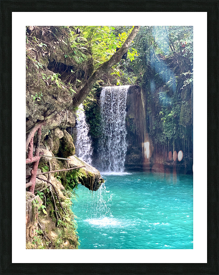 Kawasan Falls Philippines 2 Picture Frame print