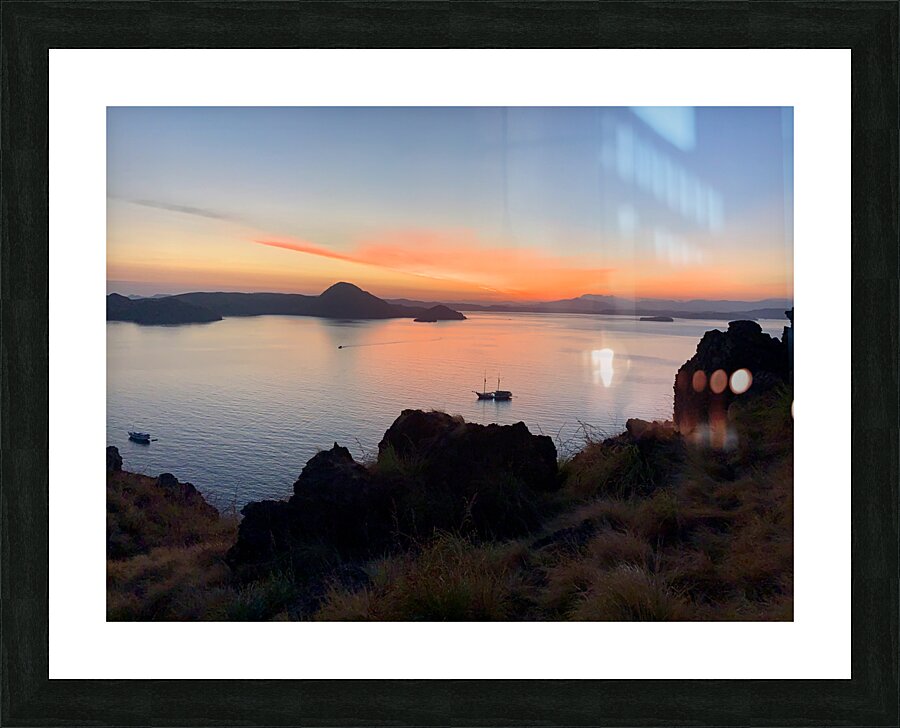 Padar Island Indonesia 3 Picture Frame print