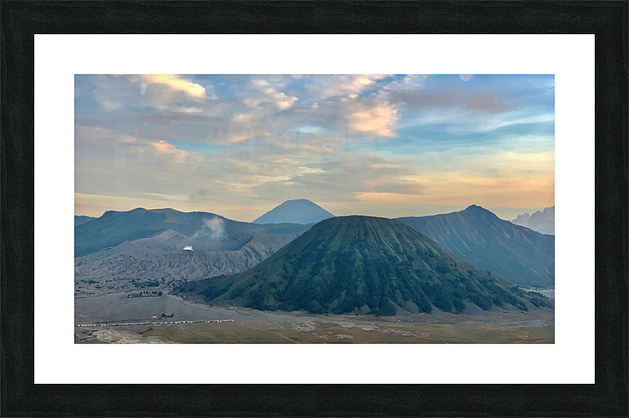Mount Bromo at Sunset Indonesia Picture Frame print