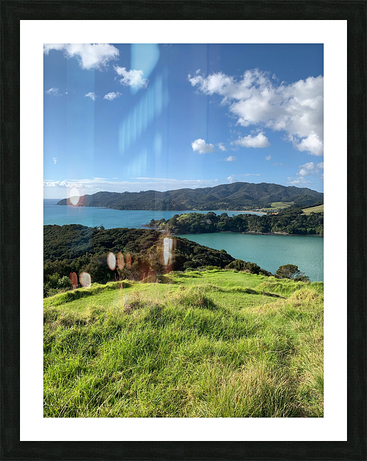 Viewpoint in Rangikapiti Pa Historic Reserve New Picture Frame print
