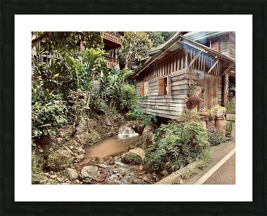 Mae Kampong Village Thailand 1 Picture Frame print