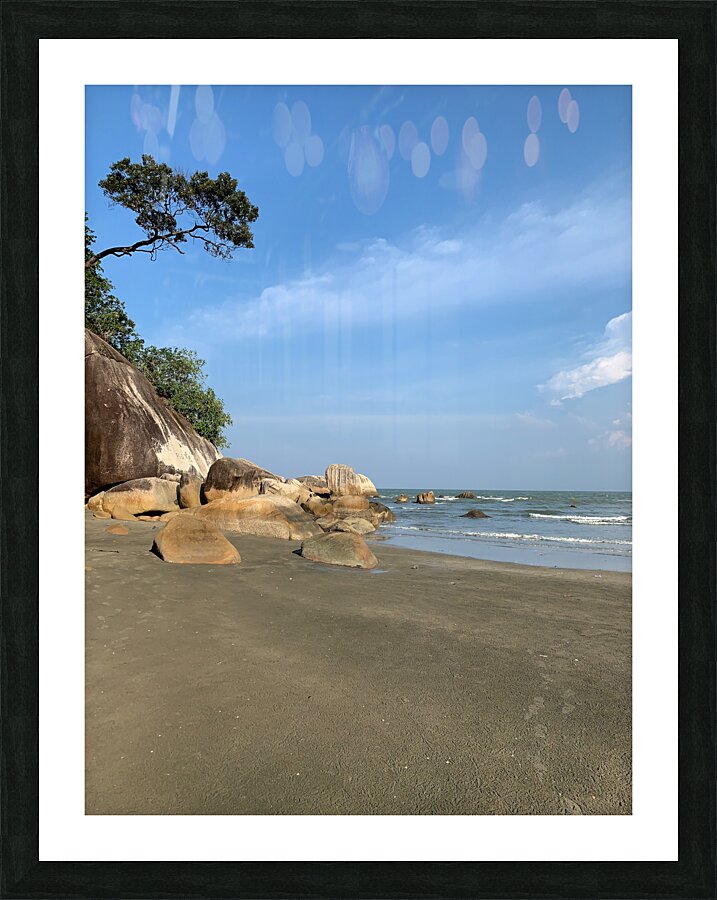 Tree Growing Right Picture Frame print