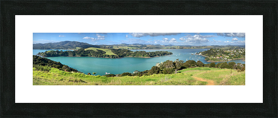 Viewpoint in Rangikapiti Pa Historic Reserve New 2 Picture Frame print