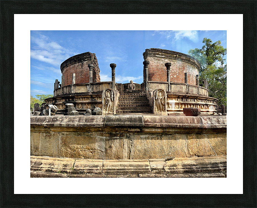 The Sacred City of Polonnaruwa 5 Picture Frame print