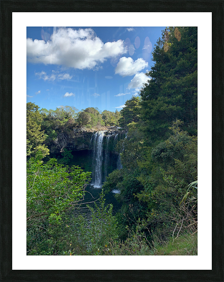 Kerikeri Falls New Zealand Picture Frame print