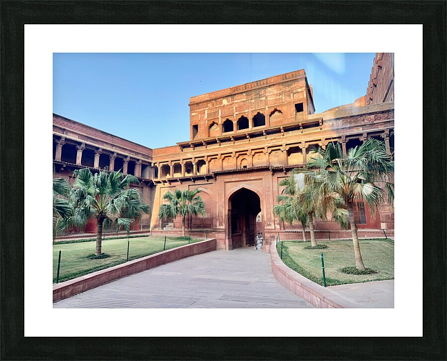 Agra Fort 2 Picture Frame print