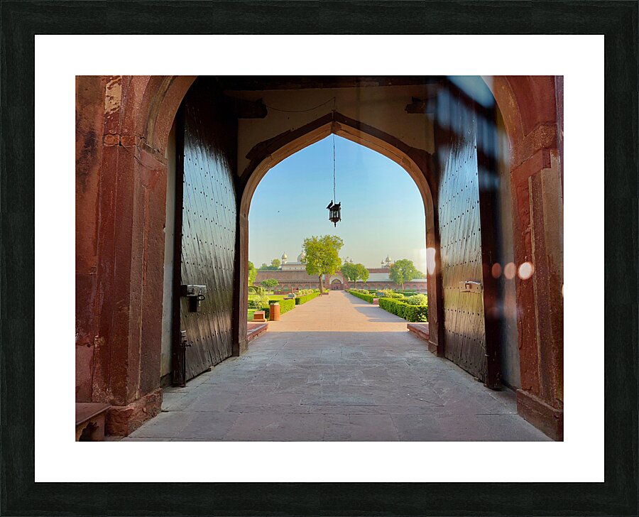 Agra Fort 3 Picture Frame print