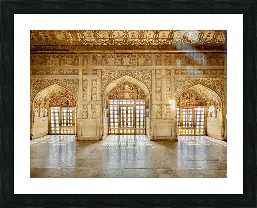 Agra Fort 17 Picture Frame print